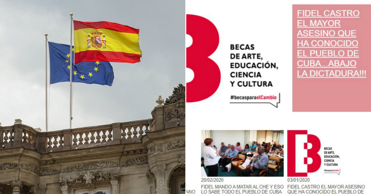 CiberCuba / web Embajada de España en Cuba