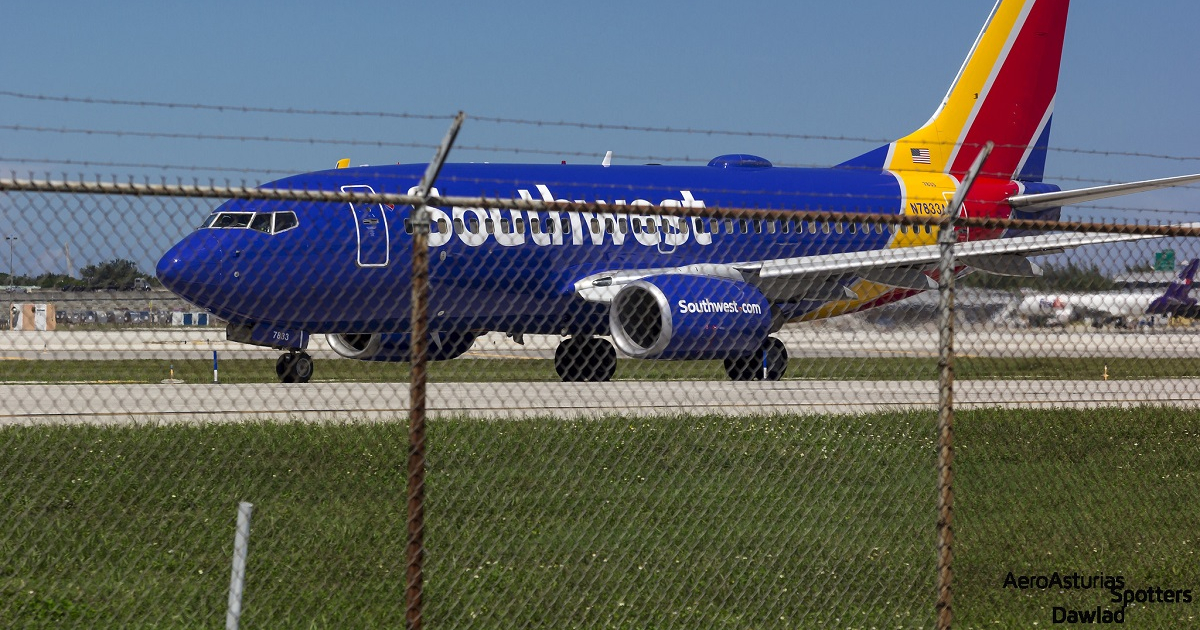 Southwest Airlines cancela sus vuelos a Cuba por el coronavirus