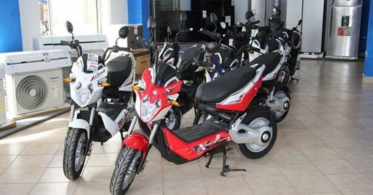 A la venta en Cuba nuevo modelo de moto eléctrica