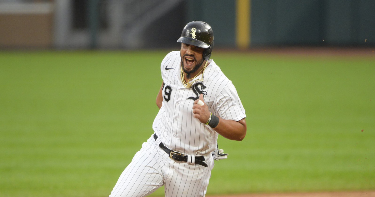 Jose Abreu enjoys reunion with son Dariel