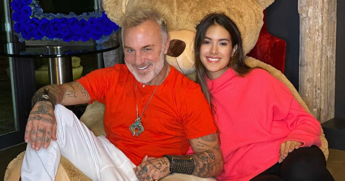 Asi Celebraron Sharon Fonseca Y Gianluca Vacchi El Primer Mes De Vida De Su Hija Blue Jerusalema