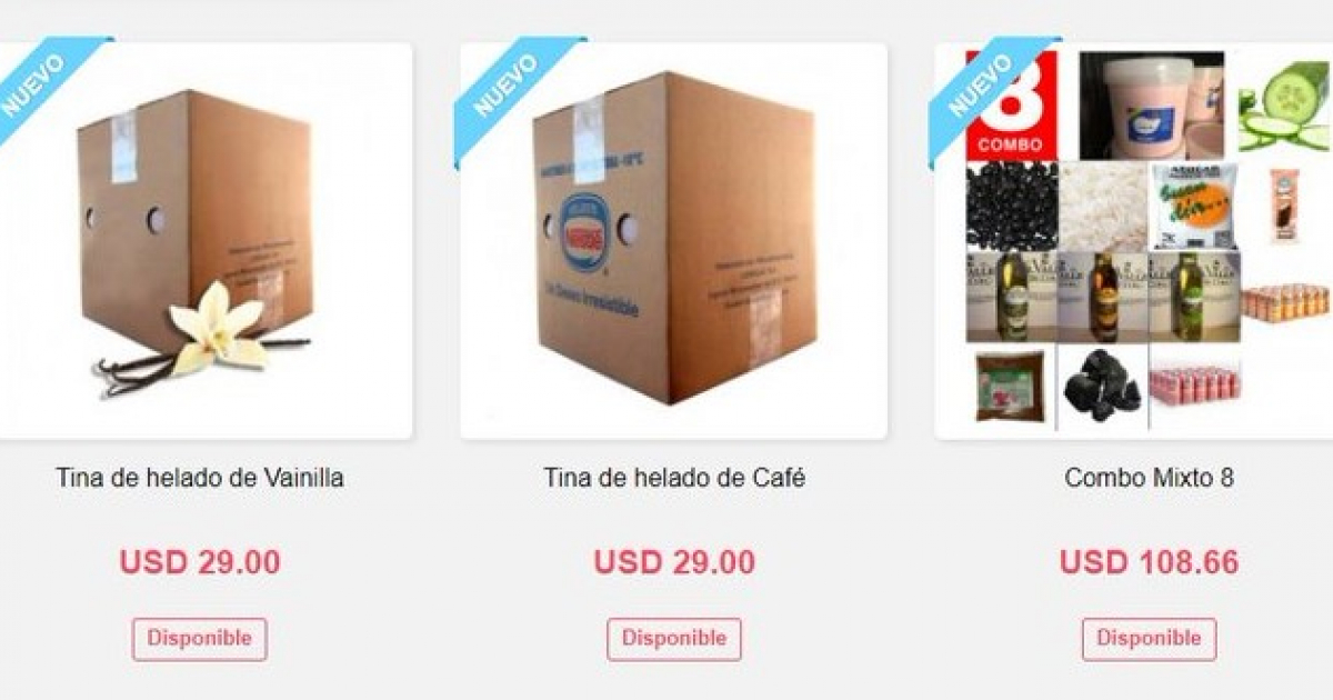 The Cuban government opens a virtual store for sale in MLC