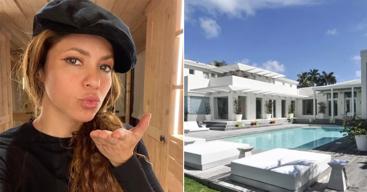 Shakira's Miami mansion for sale for $ 15.9 million