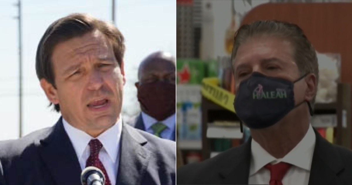 Alcalde de Hialeah cuestiona gestión de gobernador de Florida ante el