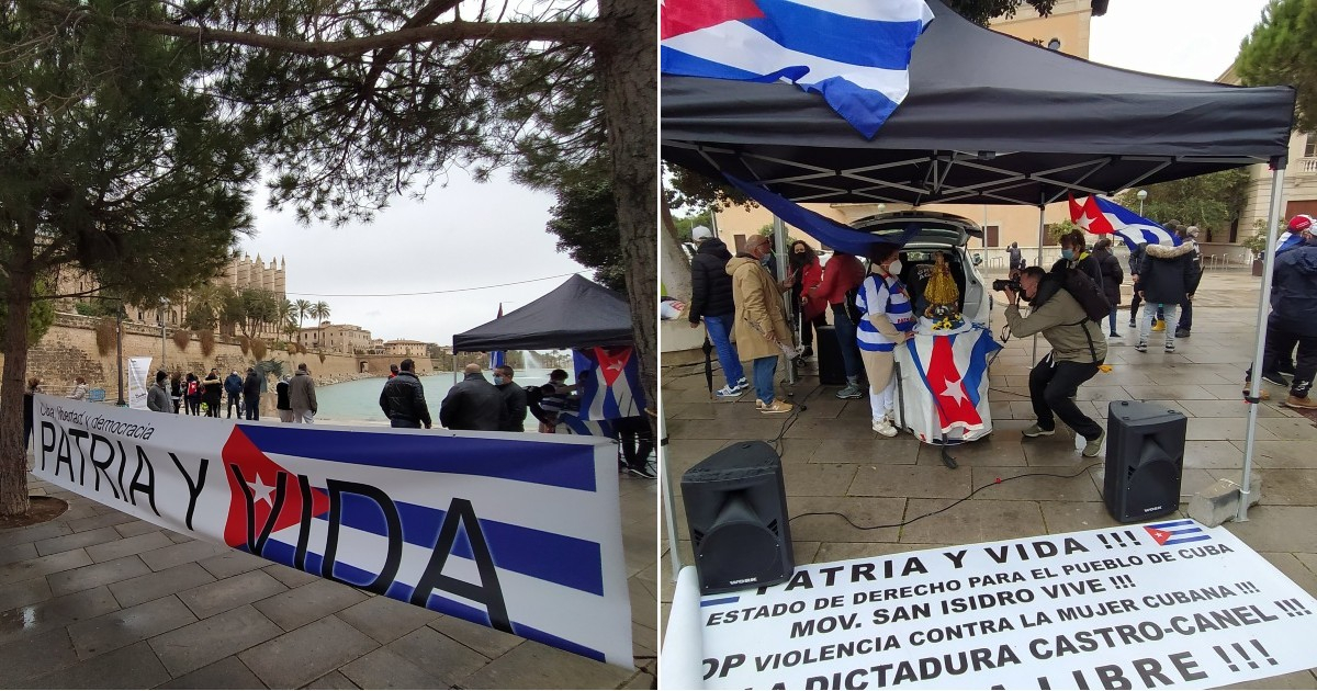 Cubanos Se Suman A Manifestacion Patria Y Vida Desde Varias Ciudades Del Mundo