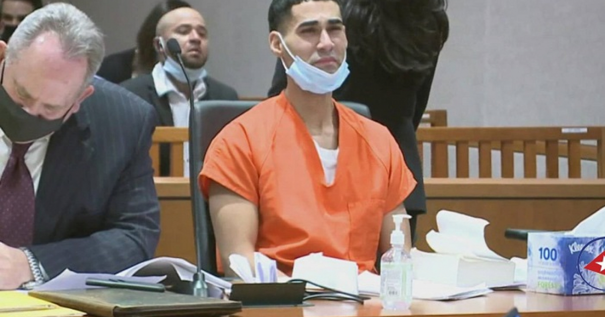 Captura de video del juicio