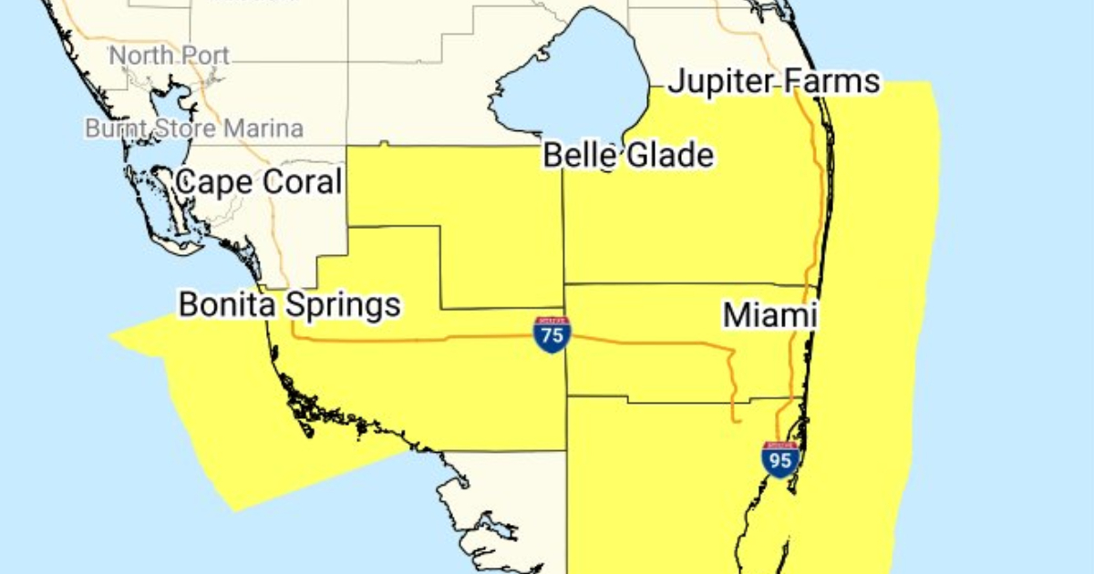 Twitter / NWS Miami