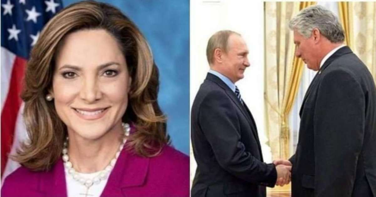 María Elvira Salazar / Facebook y Archivo/ Servicio de Prensa del Presidente de Rusia