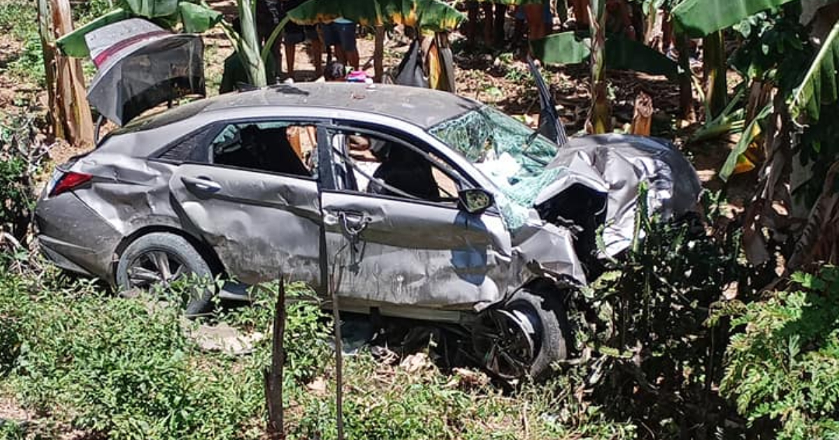 One deceased and two seriously injured after traffic accident in Santiago de Cuba