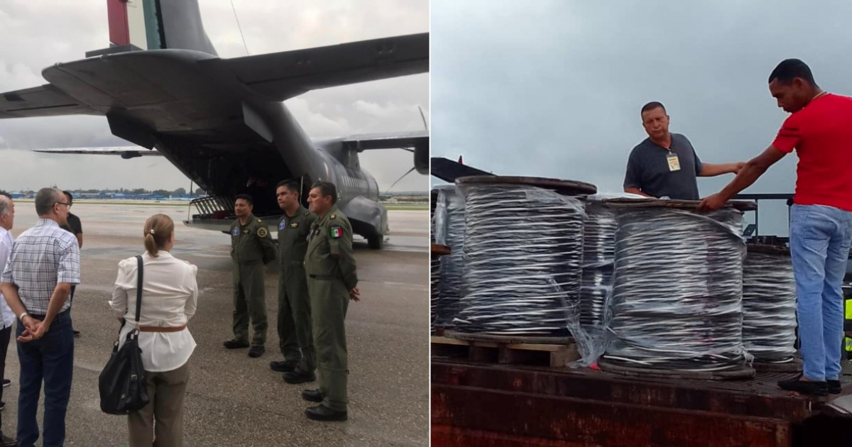 Hilfe aus Mexiko für Kuba nach Hurrikan Ian | Bildquelle: Cibercuba © Twitter/Déborah Rivas | Bilder sind in der Regel urheberrechtlich geschützt