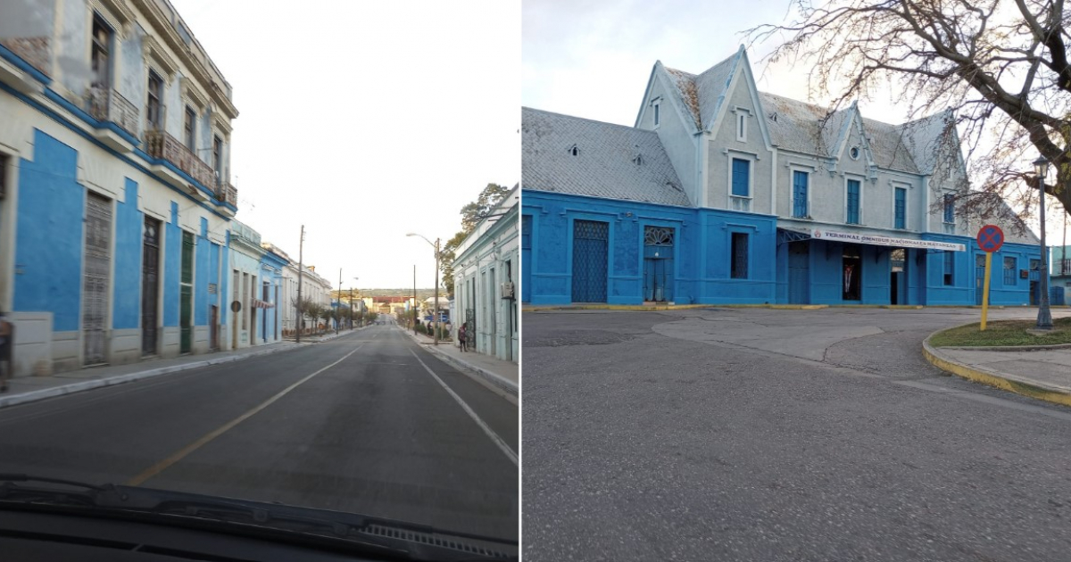 Matanzas entintada de azul para 2023?”: Críticas al gobierno por pintar fachadas  de un solo color en centro histórico
