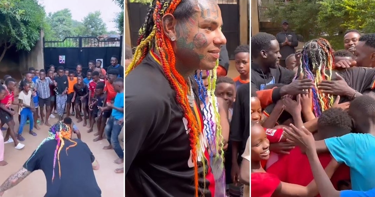 This is how the music video for “Wapae” was recorded by Tekashi 6ix9ine and Lenier Mesa in Uganda.