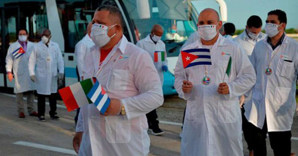 Personal sanitario cubano alquilado a países extranjeros © MINSAP