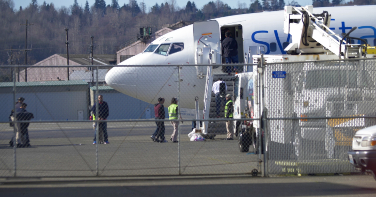 Vuelo de deportación de migrantes irregulares desde el aeropuerto de Seattle (imagen de referencia) © jsis.washington.edu