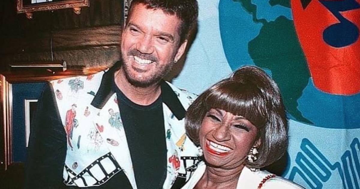Willy Chirino y Celia Cruz © Foto © Instagram / Celia Cruz