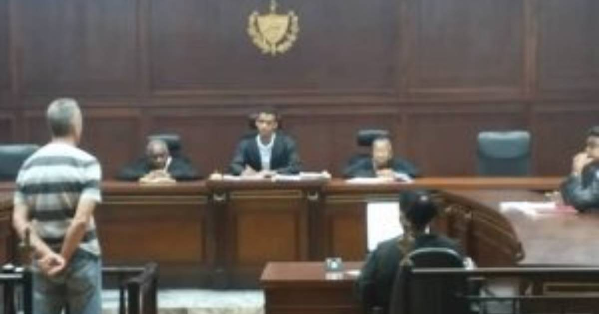 Juicio en Tribunal cubano © Tribunal Provincial