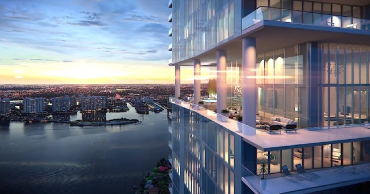 Turnberry: Edificio de lujo en Miami