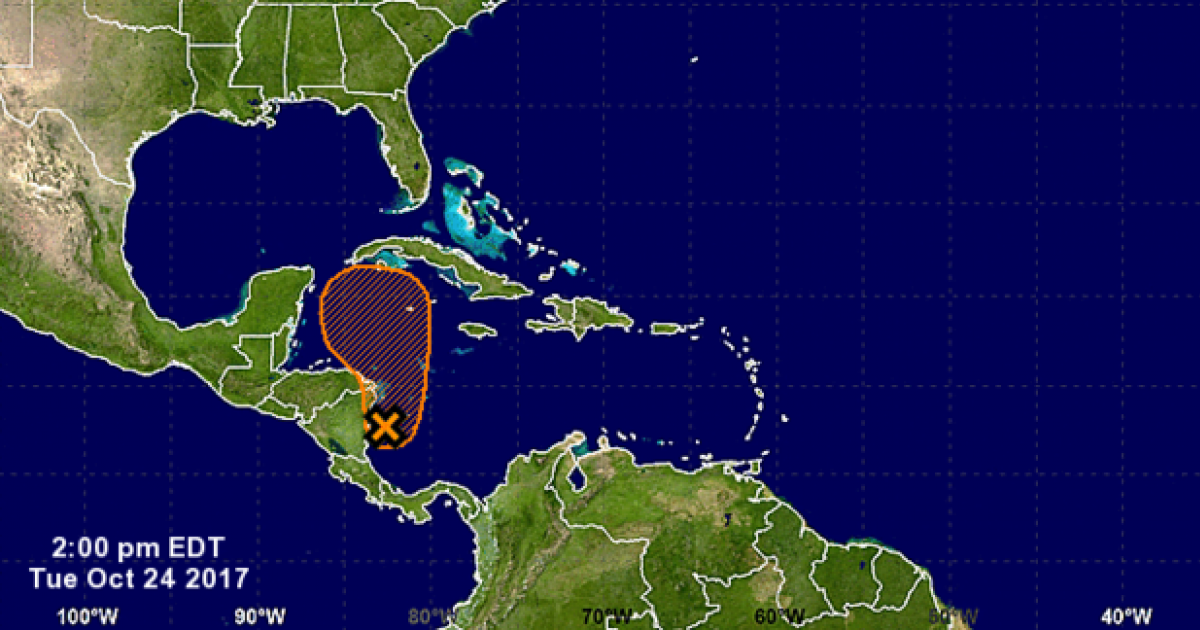 Una Depresión Tropical Amenaza Con Formarse En El Caribe