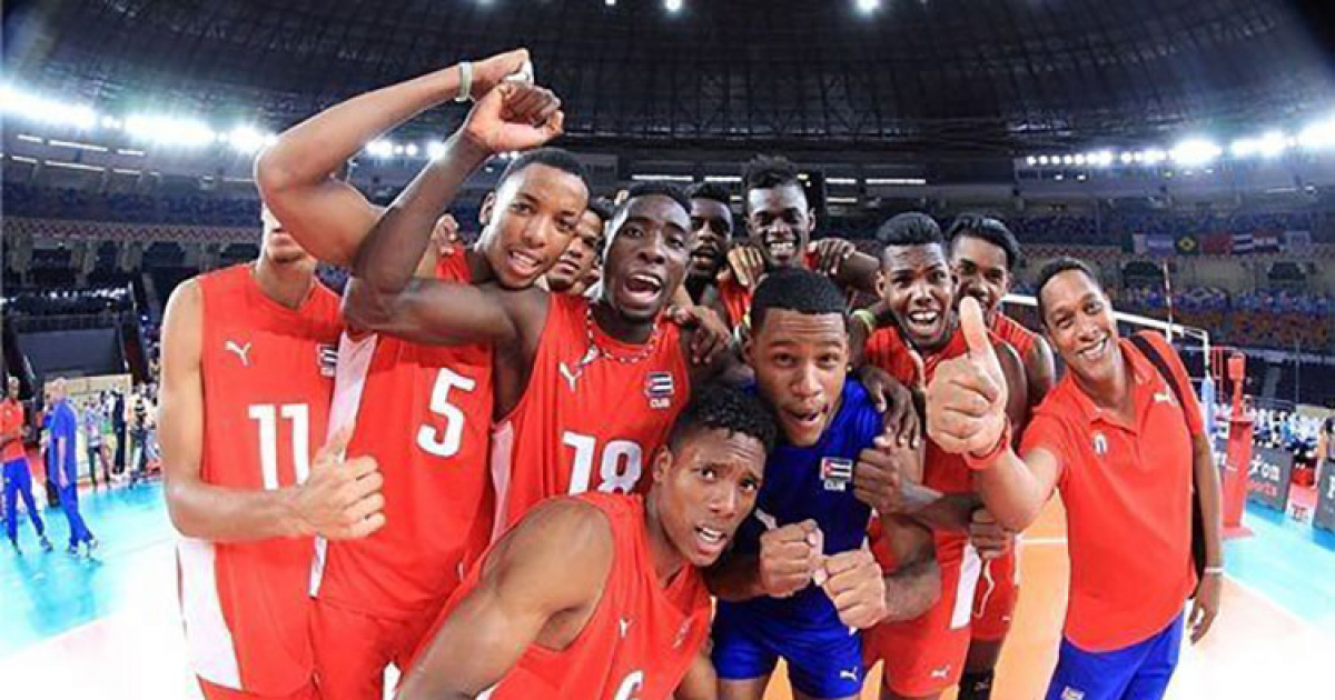 Cuba clasifica a la semifinal del Mundial de voleibol masculino sub23