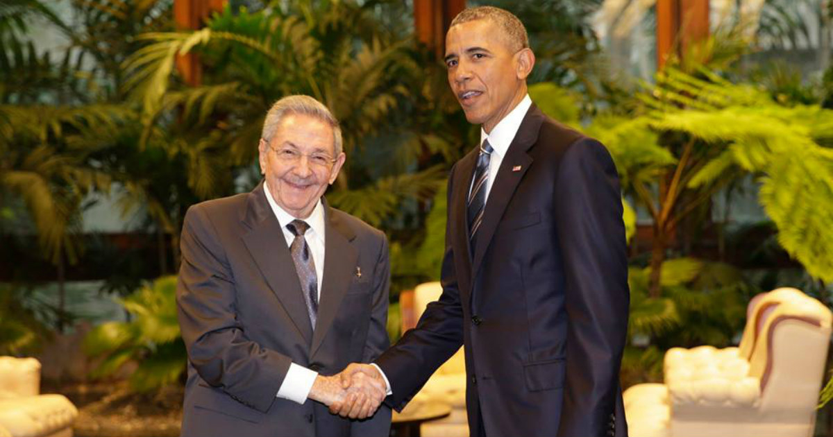 Raúl Castro y Barack Obama en La Habana © Facebook/Embajada de Estados Unidos en Cuba