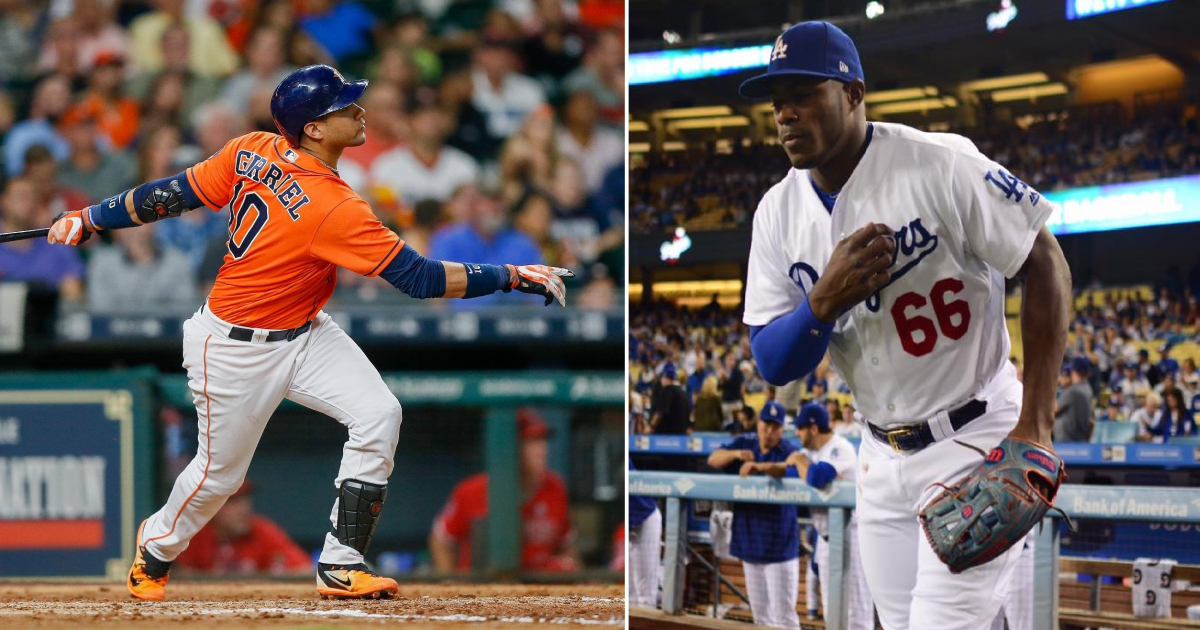 Facebook / Astros de Houston y Los Angeles Dodgers