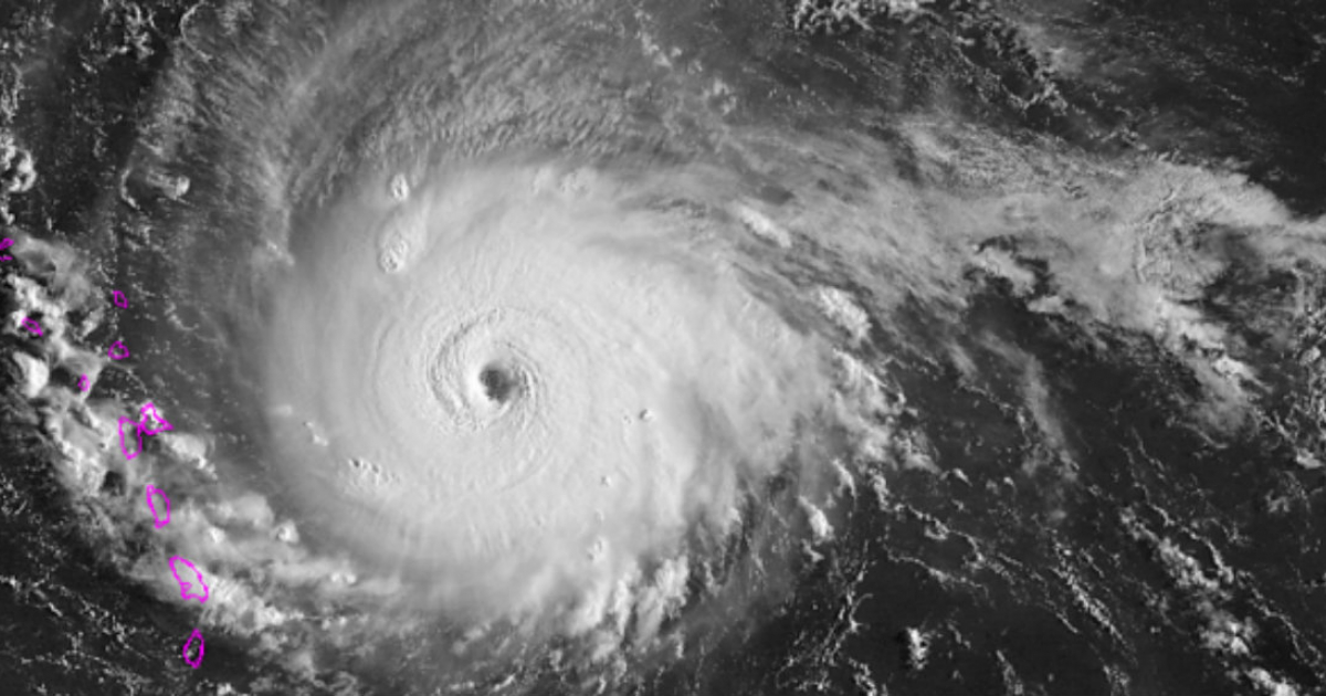 El Huracán Irma Alcanza La Categoría 5 