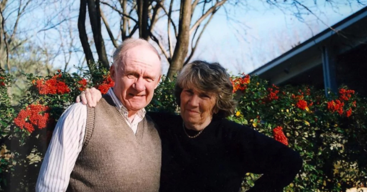 John E. Nolan y su esposa Joan. © The Washington Post / Cortesía de la familia Nolan