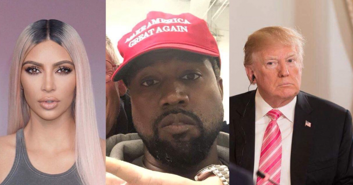 Twitter/ Kim Kardashian/ Kanye/ Donad Trump