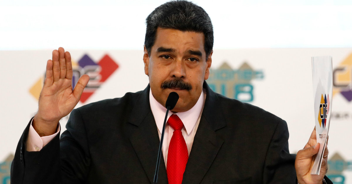 Maduro es proclamado presidente de Venezuela hasta el 2025