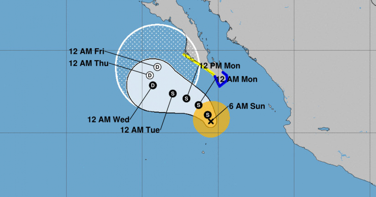 Norma se debilita a tormenta tropical mientras se desplaza hacia la