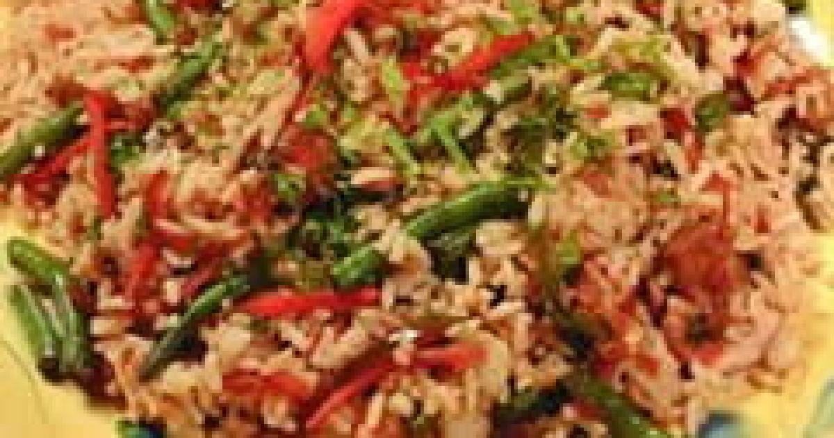 Receta de Arroz con vegetales - CiberCuba Cocina