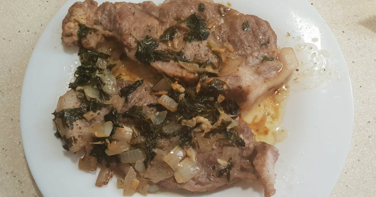 Receta de Bistec de cerdo - CiberCuba Cocina