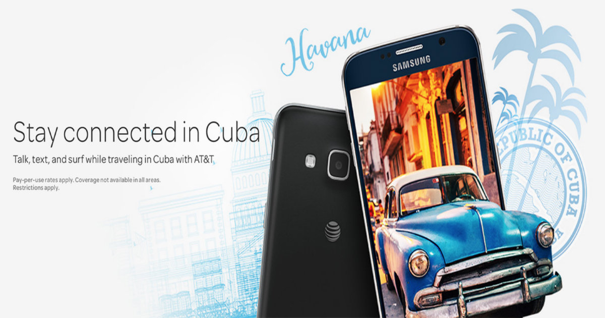 Los clientes de AT&T dispondrán de servicio de roaming en Cuba